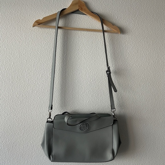 Nanette Lepore Handbags - Nanette Lepore Blue purse with a removable crossbody strap and 2 handles | EUC